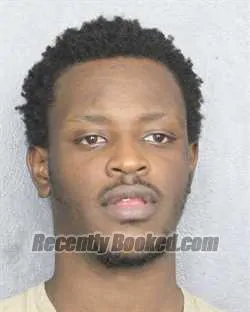 Booking photo from Broward County, Florida