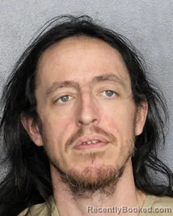 Booking photo from Broward County, Florida