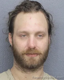 Booking photo from Broward County, Florida