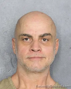 Mugshot of CHRISTOPHER VIGLIOTTI booked in Broward County, Florida on March 8, 2026