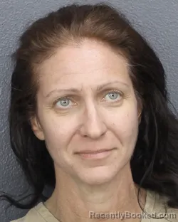 Mugshot of NICOLE TRAPANI booked in Broward County, Florida on March 9, 2026