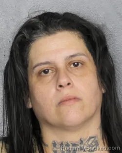 Mugshot of VICTORIA TELLO booked in Broward County, Florida on March 9, 2026