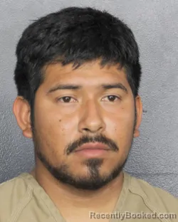 Mugshot of BRAYAN GARCIA MERCADO booked in Broward County, Florida on March 11, 2026