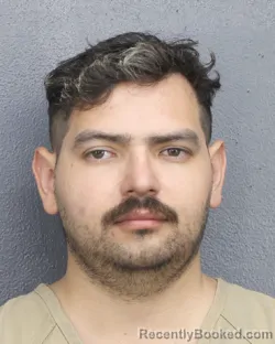 Mugshot of GEORGE ALEXANDER CHAVES booked in Broward County, Florida on March 12, 2026