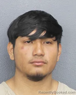 Mugshot of DANIEL RUIZ booked in Broward County, Florida on March 13, 2026