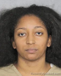 Mugshot of ANGEL SHAVEY EMMANUEL booked in Broward County, Florida on March 20, 2026