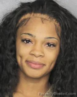 Mugshot of KIERA MICHELLE JUSIMON booked in Broward County, Florida on April 24, 2026