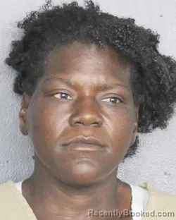 Mugshot of DONESHIA ASHLEYLATEMPIA SAMS booked in Broward County, Florida on April 27, 2026