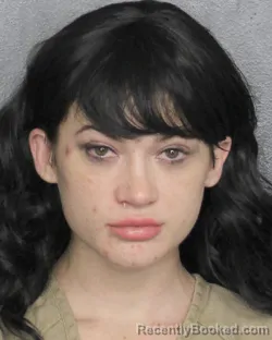 Mugshot of SKYLAR ELAINE VICK booked in Broward County, Florida on April 27, 2026