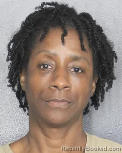 Mugshot of CYNTHIA NOREENA RIVERS booked in Broward County, Florida on April 28, 2026