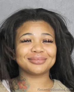 Mugshot of PARADISE JASMINE IRVING booked in Broward County, Florida on May 7, 2026