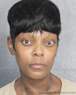 Mugshot of FENTHA FLEURIDOR booked in Broward County, Florida on May 9, 2026