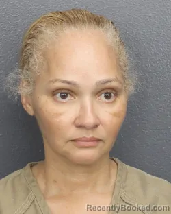 Mugshot of ROSSELY AHISLEN TEJADA booked in Broward County, Florida on May 14, 2026
