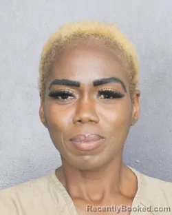 Mugshot of ALEYSHIA LATOYA GEORGE booked in Broward County, Florida on May 14, 2026