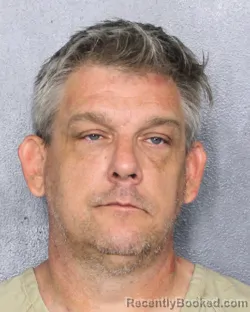 Mugshot of BRIAN EDWARD CARTER booked in Broward County, Florida on May 14, 2026