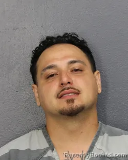 Mugshot of JESSE ANTHONY ARADO booked in Broward County, Florida on June 21, 2026