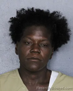 Mugshot of DONESHIA ASHLEYATEMPIA SAMS booked in Broward County, Florida on June 21, 2026