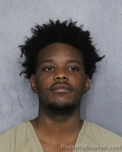 Mugshot of JAKAREE ELIJAH KINDER booked in Broward County, Florida on June 24, 2026