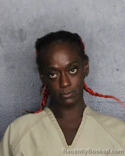 Mugshot of Andrea Shawntel Murray booked in Broward County, Florida on July 17, 2026