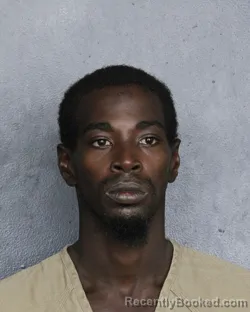 Mugshot of Terrance Dushon Rogers booked in Broward County, Florida on July 25, 2026