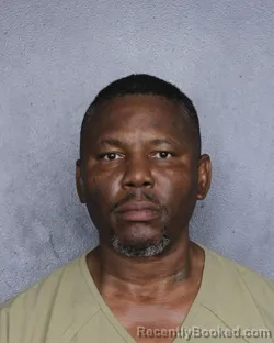 Mugshot of Kevin James Mcclaurin booked in Broward County, Florida on July 25, 2026