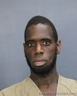 Mugshot of Demetris Devon Lewis booked in Broward County, Florida on July 26, 2026