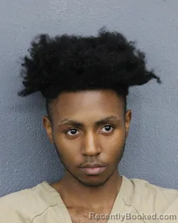 Mugshot of Isaiah De Shawn Sheffield booked in Broward County, Florida on July 27, 2026