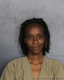 Mugshot of Leundra Nickoll Mathis booked in Broward County, Florida on July 28, 2026