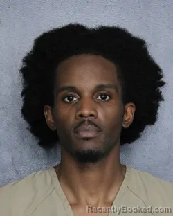 Mugshot of Tarrance Devonne Saddler booked in Broward County, Florida on July 28, 2026