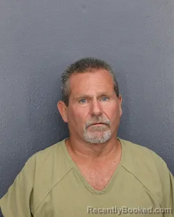 Mugshot of Paul E Mayer booked in Broward County, Florida on July 29, 2026