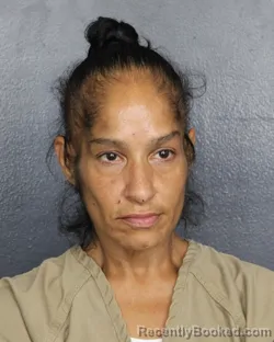 Mugshot of Grace Kelly Bonilla Sanchez booked in Broward County, Florida on July 30, 2026