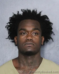 Mugshot of Rashaud L Brown booked in Broward County, Florida on July 31, 2026