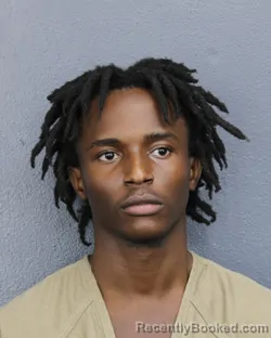 Mugshot of Jordan Jay Joseph booked in Broward County, Florida on July 31, 2026