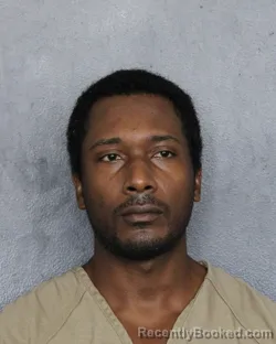 Mugshot of Dalmond Emildo Myles Pomare booked in Broward County, Florida on August 1, 2026