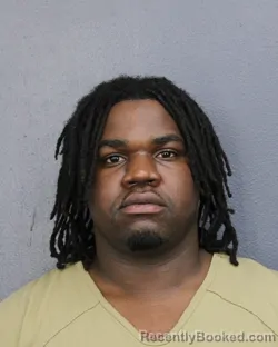 Mugshot of Christopher Cadet booked in Broward County, Florida on August 3, 2026