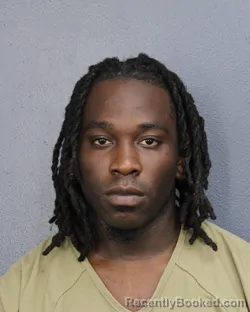 Mugshot of Jovantae Alexander Sapp booked in Broward County, Florida on August 3, 2026