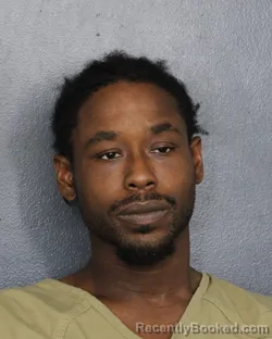 Mugshot of Talvon Jaquan Thompson booked in Broward County, Florida on August 9, 2026