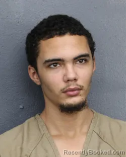 Mugshot of Jaden James Perry booked in Broward County, Florida on August 18, 2026