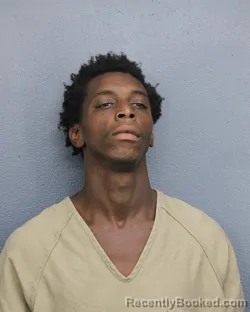 Mugshot of Keshawn Daniel Demps booked in Broward County, Florida on August 18, 2026