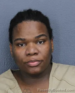 Mugshot of Tiffany Keauna Drayton booked in Broward County, Florida on August 19, 2026