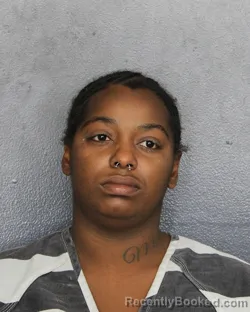 Mugshot of Iesha Joanna Wilcox booked in Broward County, Florida on August 19, 2026