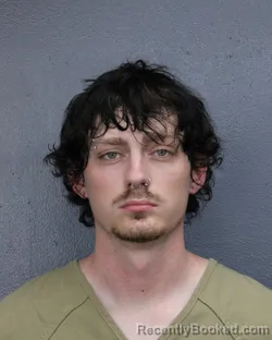 Mugshot of Dillyn Chance Andrews booked in Broward County, Florida on August 21, 2026