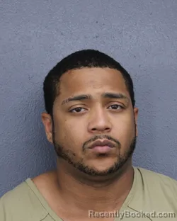 Mugshot of Duane Lamar Herron booked in Broward County, Florida on August 21, 2026