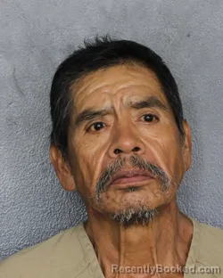 Mugshot of Enrique Hernandez booked in Broward County, Florida on August 21, 2026
