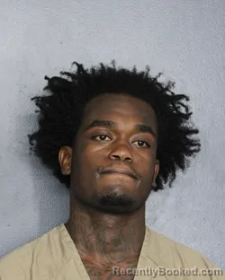 Mugshot of Rashaud Lanard Brown booked in Broward County, Florida on August 22, 2026