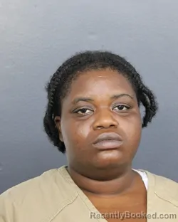 Mugshot of Kiara J Jackson booked in Broward County, Florida on August 23, 2026