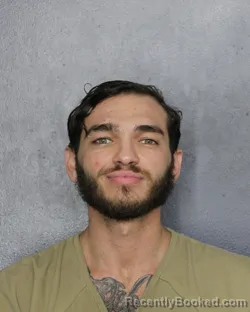 Mugshot of Marcus Frank Da Silveira booked in Broward County, Florida on September 21, 2026