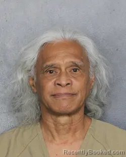 Mugshot of Maynard Kauhuana Shea booked in Broward County, Florida on September 22, 2026