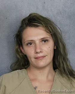 Mugshot of Jessaca Hutto booked in Broward County, Florida on September 23, 2026