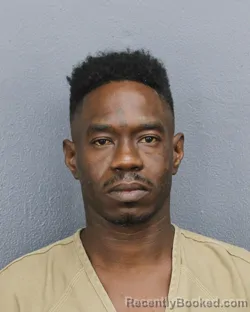 Mugshot of Antonio Lawon Sanders booked in Broward County, Florida on September 25, 2026